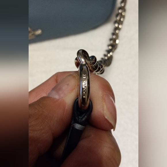 COPY - Coach Crossbody, medium size and blue. - Picture 7 of 8